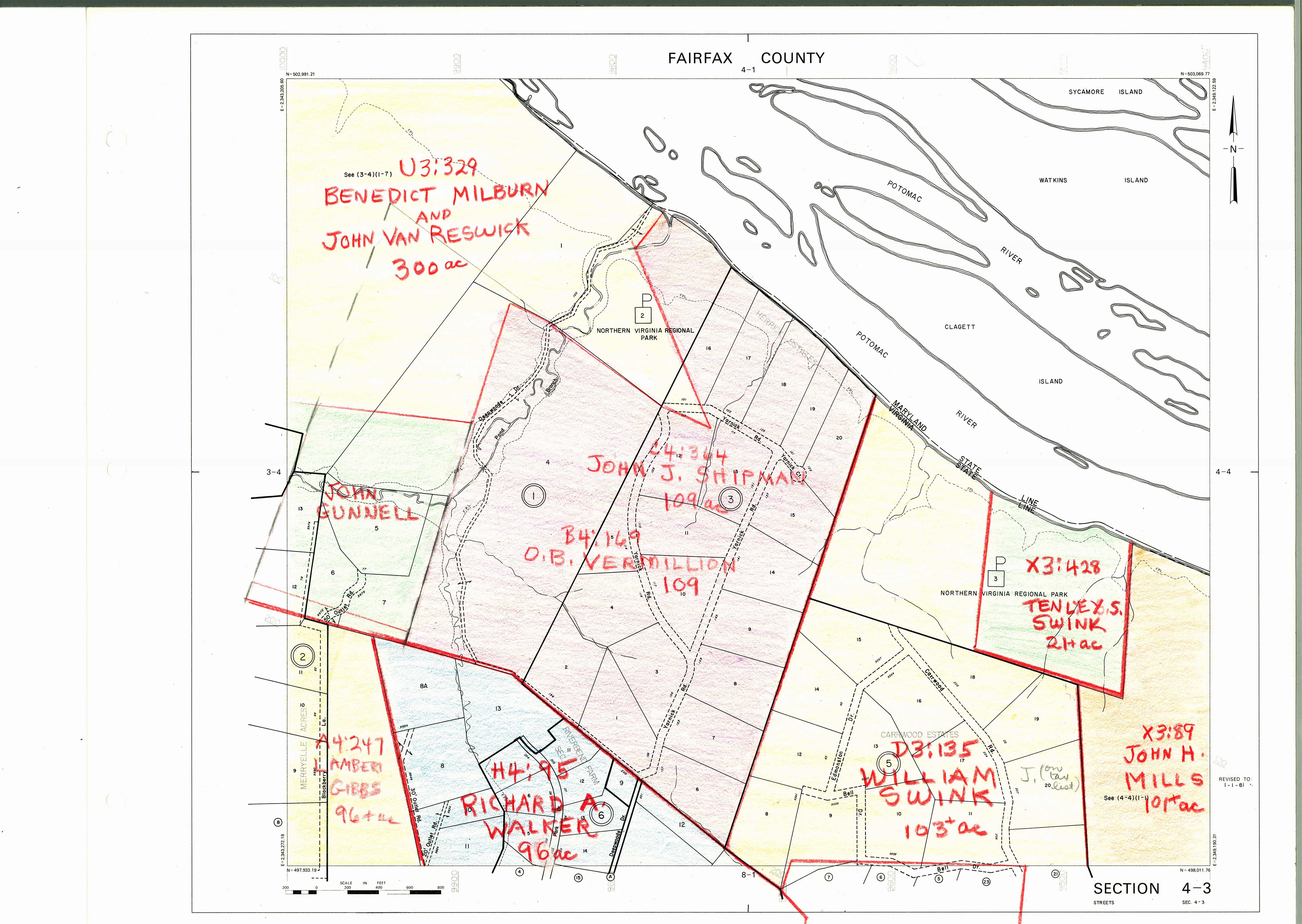 1860 Fairfax County Maps | History Commission