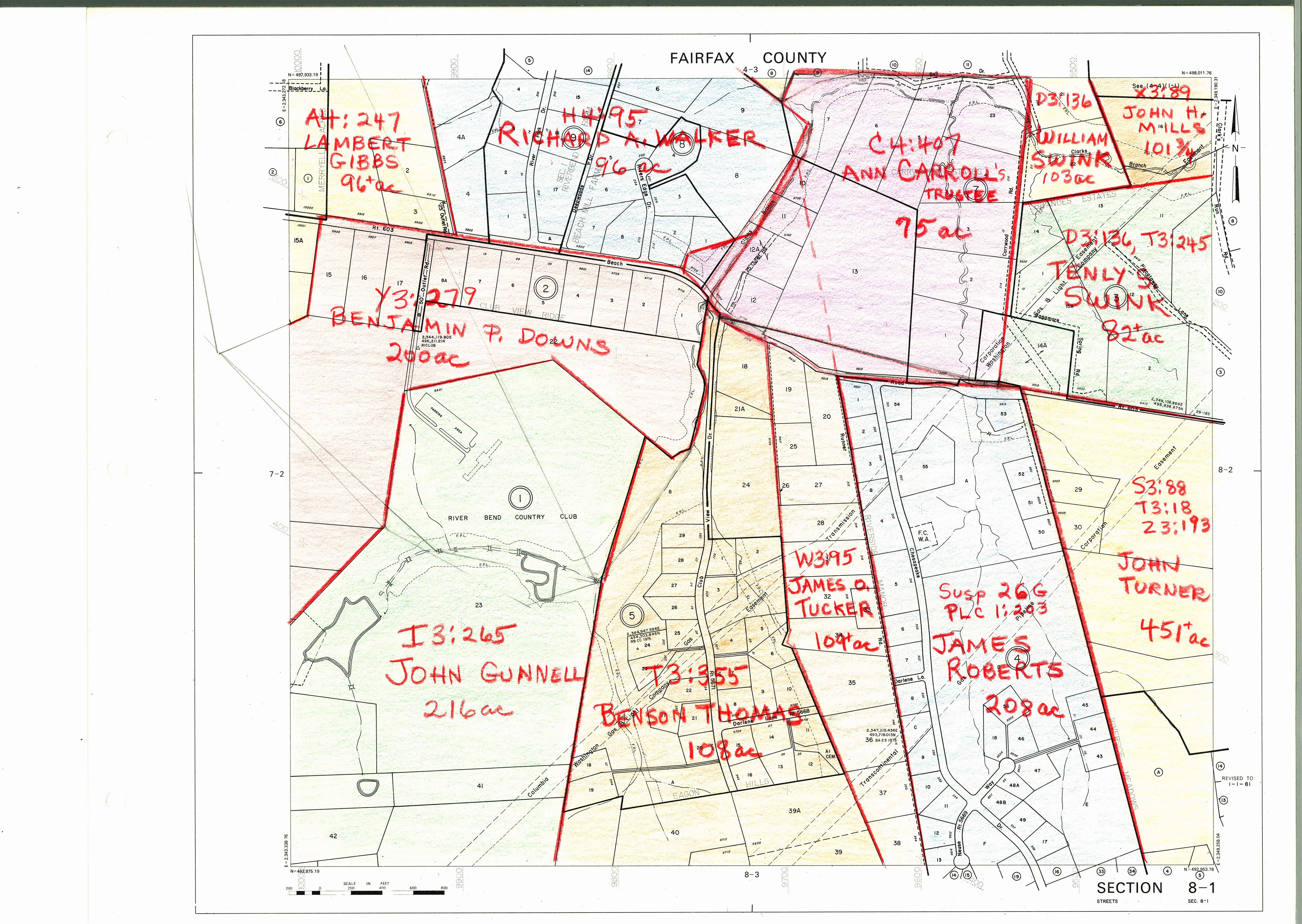 1860 Fairfax County Maps | History Commission