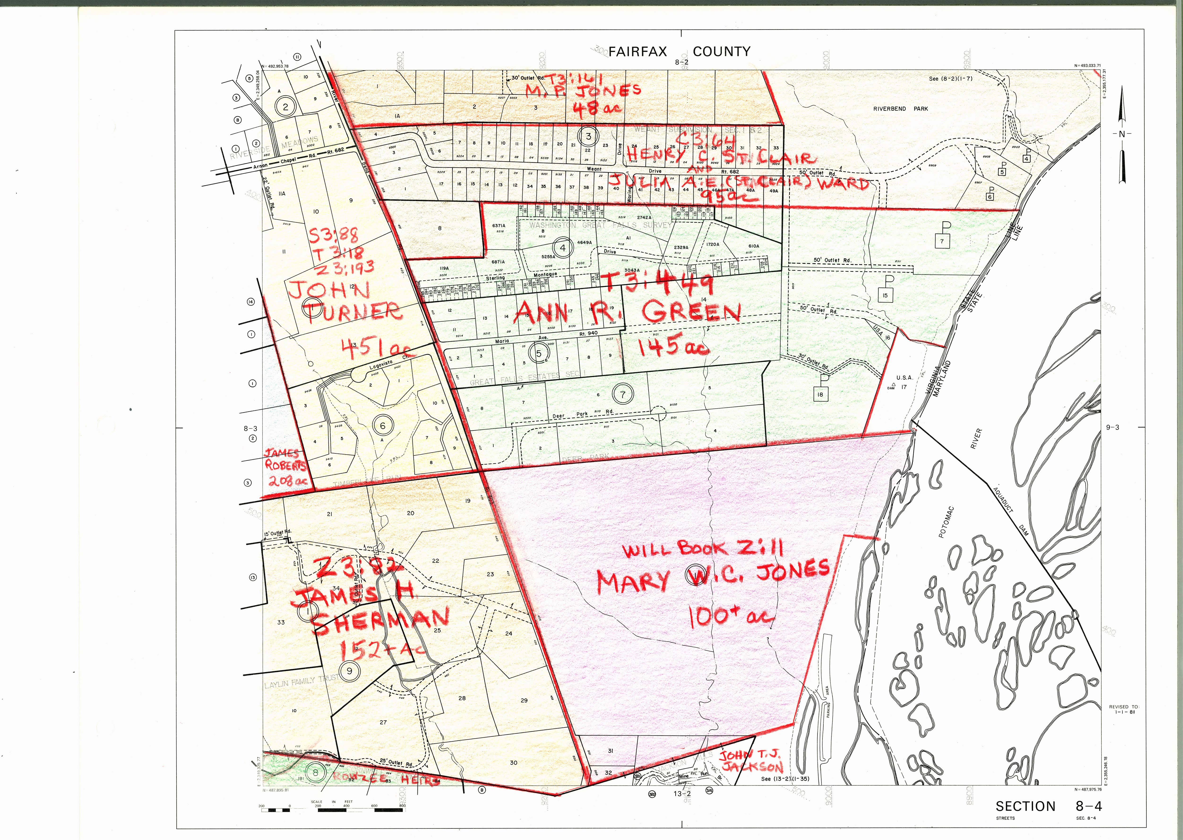 1860 Fairfax County Maps | History Commission