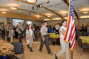 Boy Scout Troop Color Guard