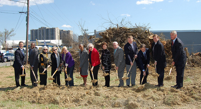 Official breaking ground for new Bailey's Crossroads Community Shelter and Supportive Housing 