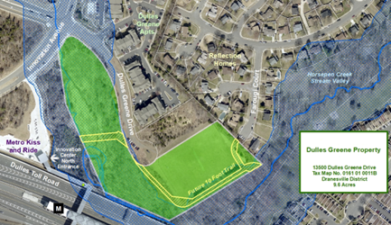 Dulles Greene map