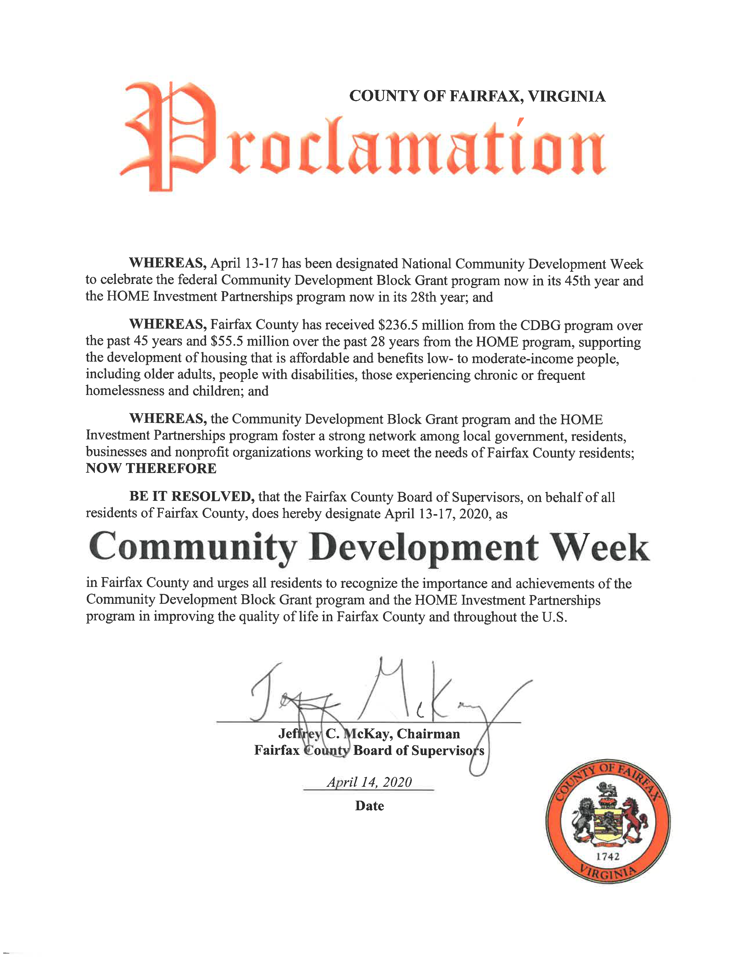 Community Development Week 2020