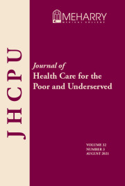 The Journal of Health Care for the Poor and Underserved.