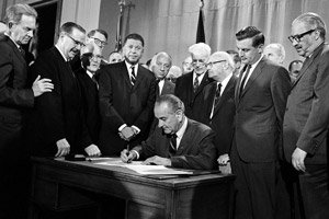 Fair Housing Act Signing