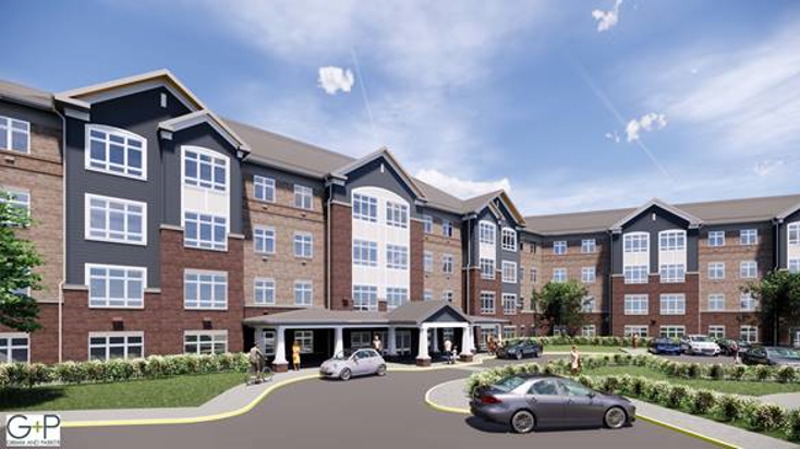 Oakwood Apartments Rendering