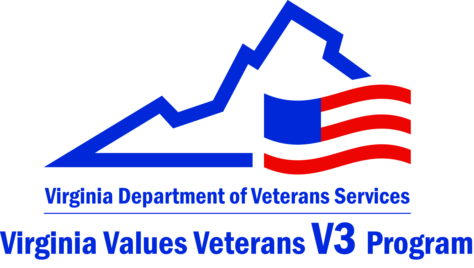 Virginia Values Veterans (V3) logo