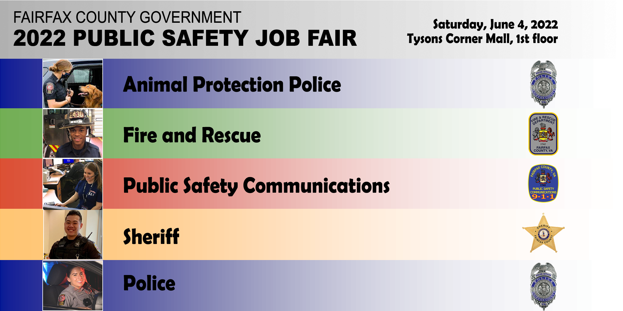 public safety job fair image