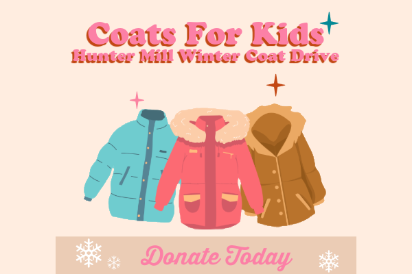 Coats for Kids. Hunter Mill Winter Coat Drive