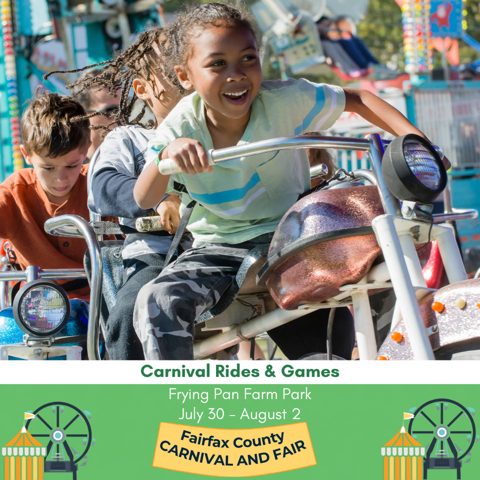 Fairfax County Carnival & Fair July 30-Aug 2