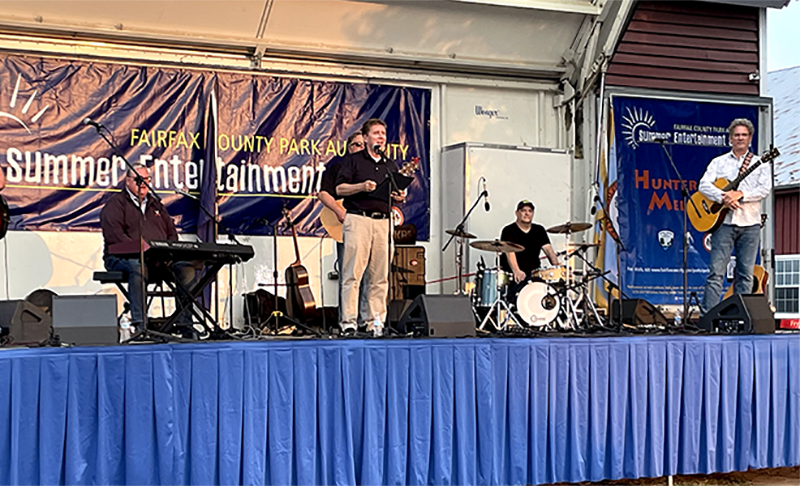 Fairfax County Supervisor Walter Alcorn speaking at Hunter Mill Melodies