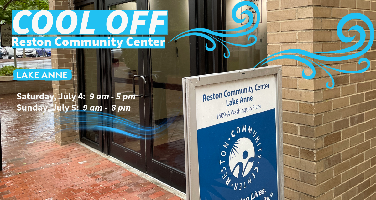 Reston Community Center Lake Anne open July 4, 2026