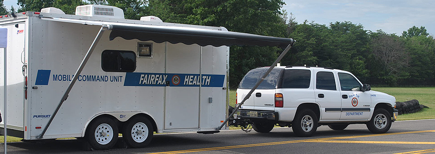 Fairfax County Health Department Mobile Command Vehicle