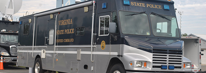 Virginia State Police Unified Command Vehicle