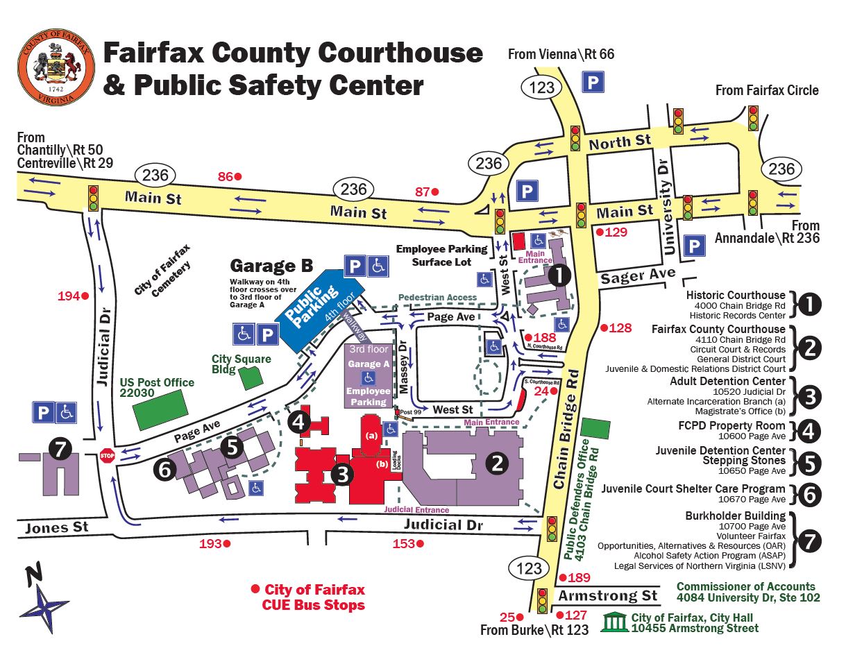 Court Complex Map Image