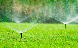 active lawn sprinkler