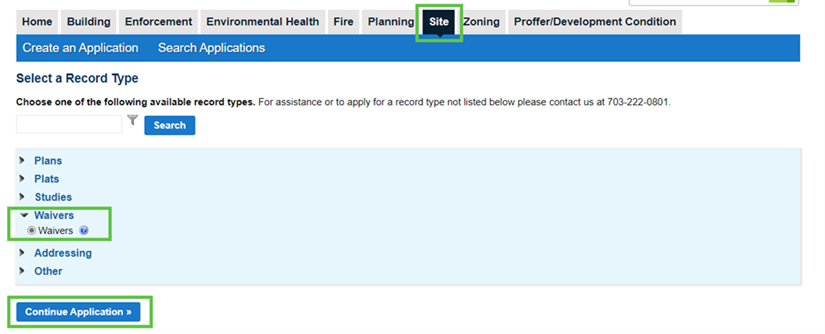 Process Application