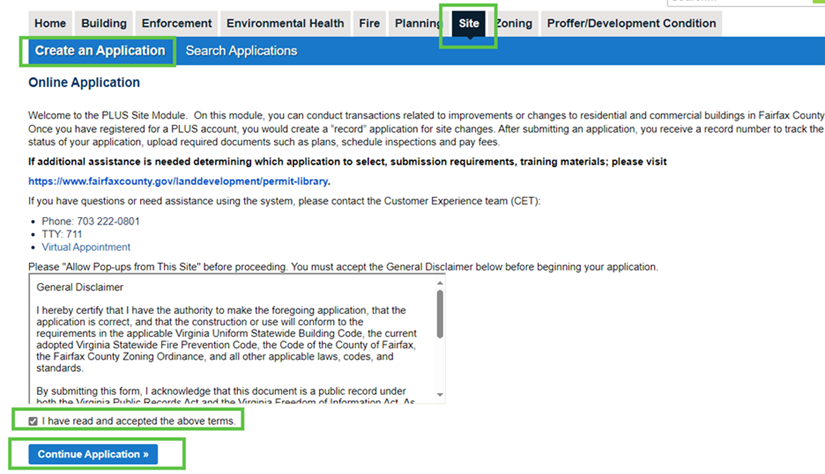 Process Application