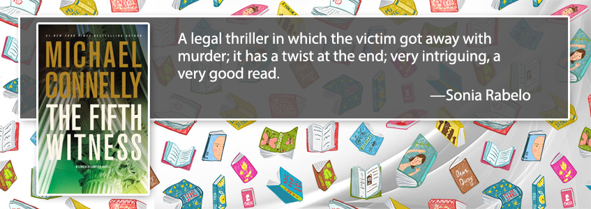 A legal thriller in which the victim got away with murder; it has a twist at the end; very intriguing, a very good read.