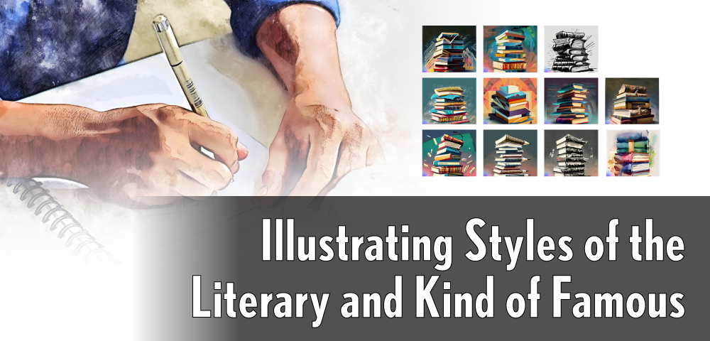 Illustrating Styles of the Literary and Kind of Famous