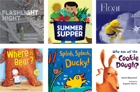 Six books for story walk