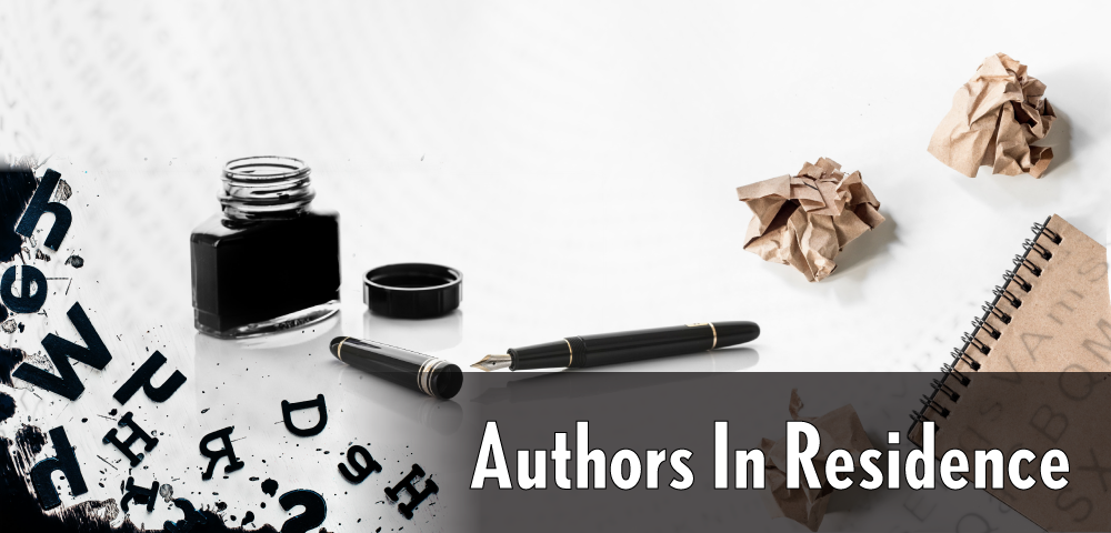Authors In Residence Header With Title