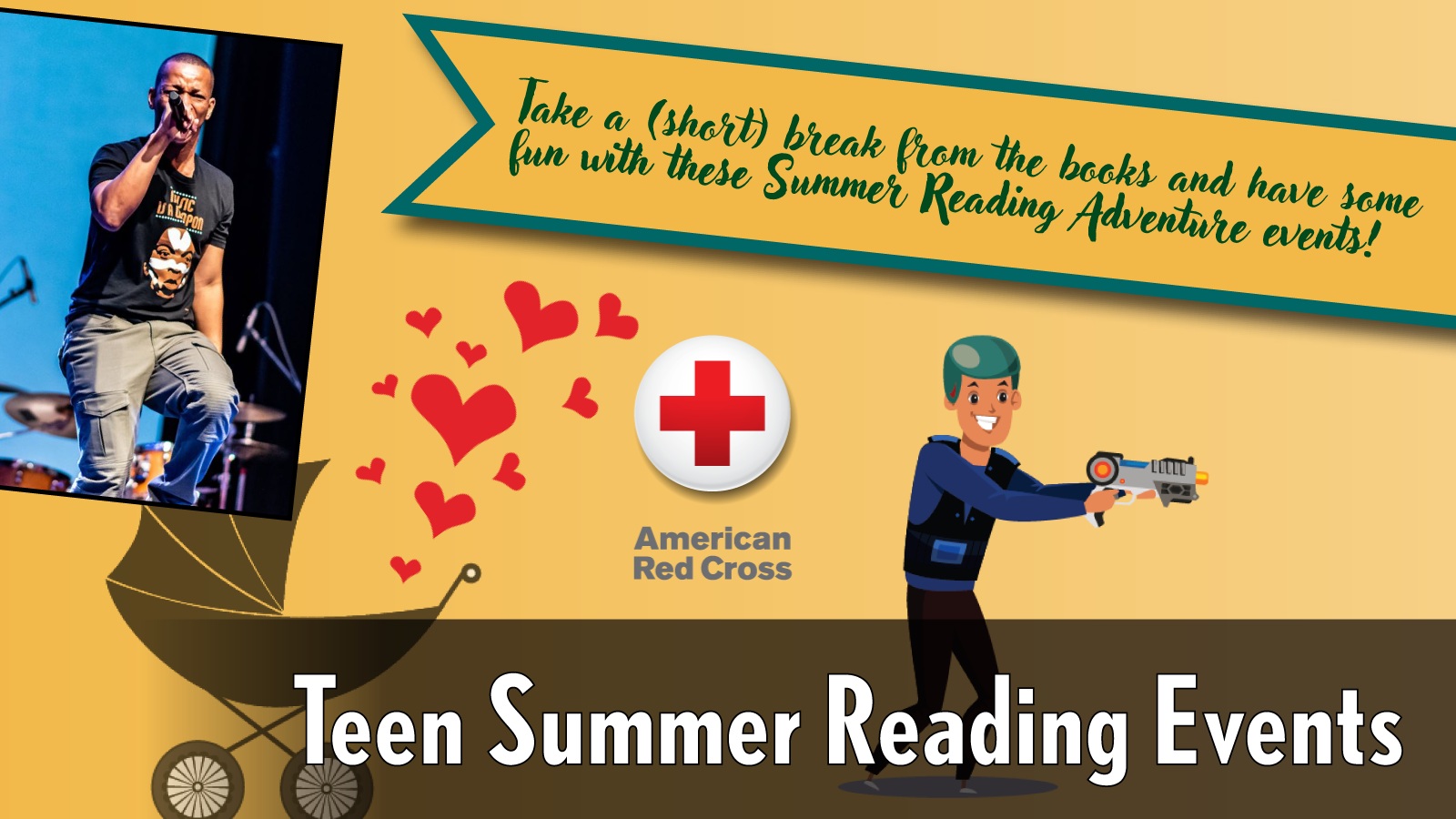 Teen Summer Reading Events Header Image
