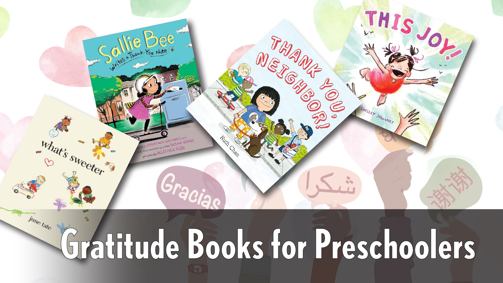 Gratitude Books for Preschoolers
