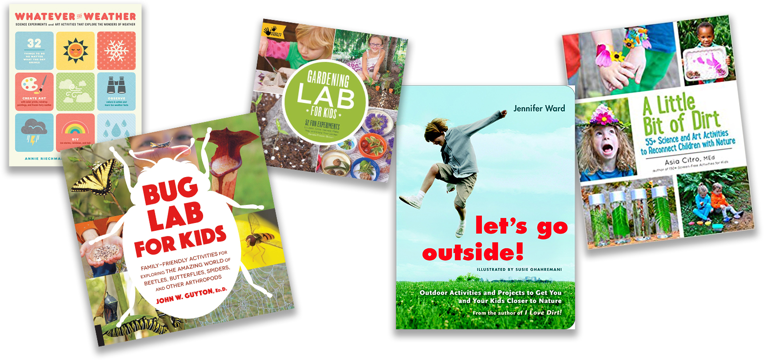 Outdoor activity book covers