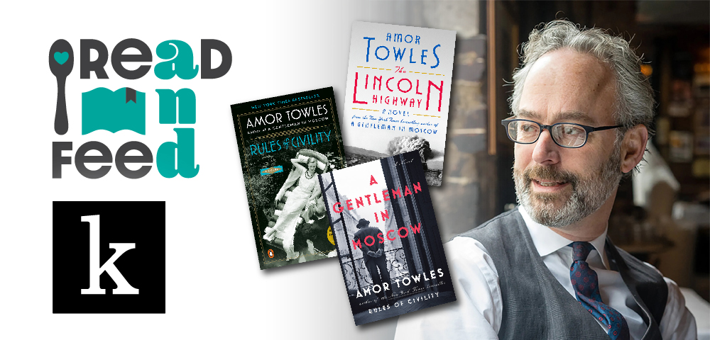 Kanopy, Read and Feed, Amor Towles
