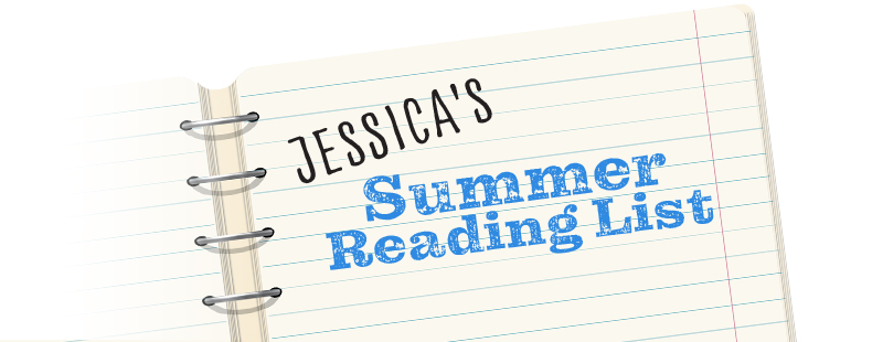 Jessica's Summer Reading List written on note paper