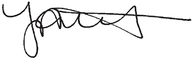 Jessica A. Hudson signature