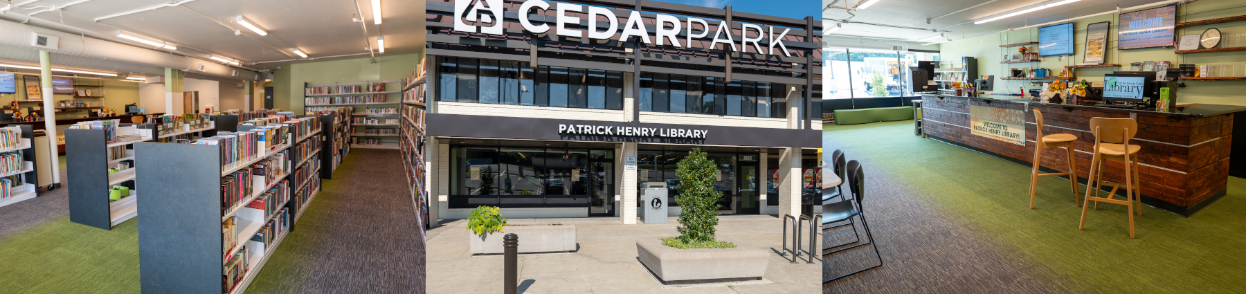 Patrick Henry Library temporary location