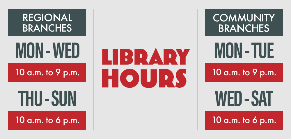 FCPL Library Hours