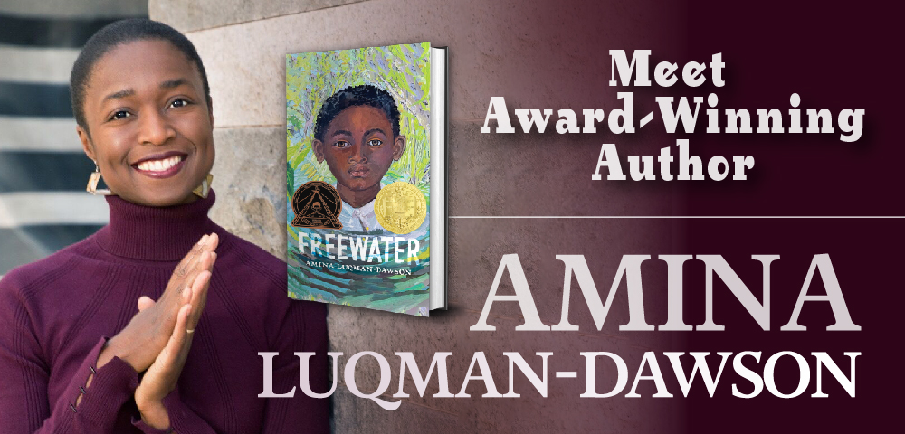 Meet bestselling and award-winning author Amina Luqman-Dawson on Saturday, Dec. 9.