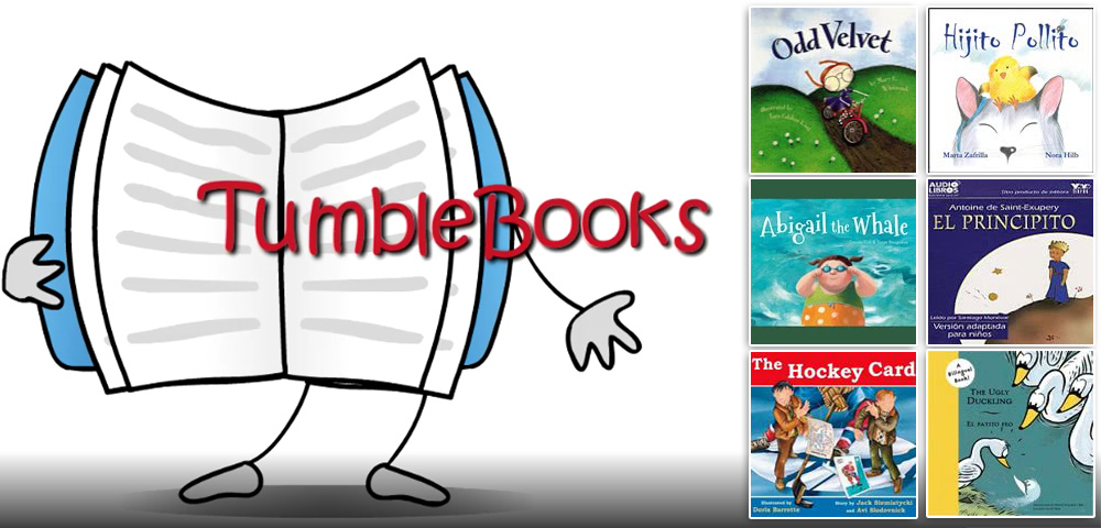 Books for kids in English, Spanish, and French. Includes eBooks, eAudiobooks, and video Read Alongs.