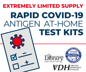 Limited supply of COVID-19 Rapid Tests Available
