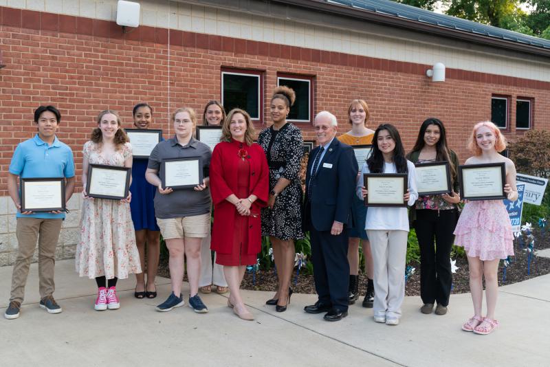 2023 Fairfax Library Foundation Undergraduate Scholarship Recipients