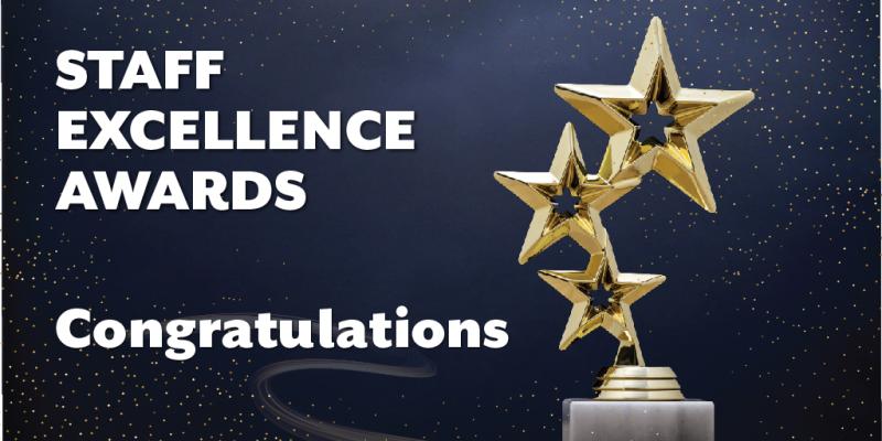 Staff Excellence Congratulations