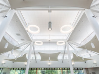 The renovated Tysons-Pimmit library boasts a beautiful new interior.