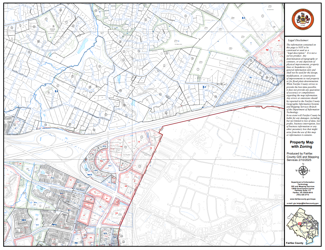 A Map Wizard export showing property information across multiple tax grid cells