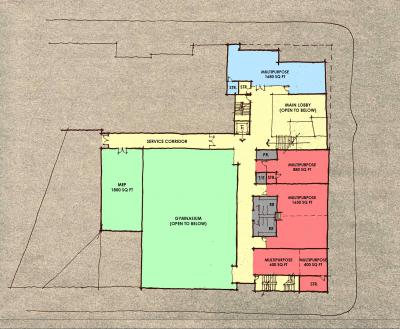 Tysons Corner Community Center floor plan
