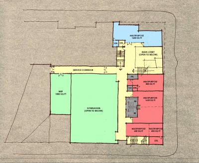 Tysons Corner Community Center floor plan