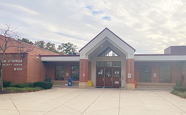 Gum Springs Community Center Building Front Exterior