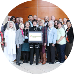 Chairman Bulova pictured with a group of interfaith leaders