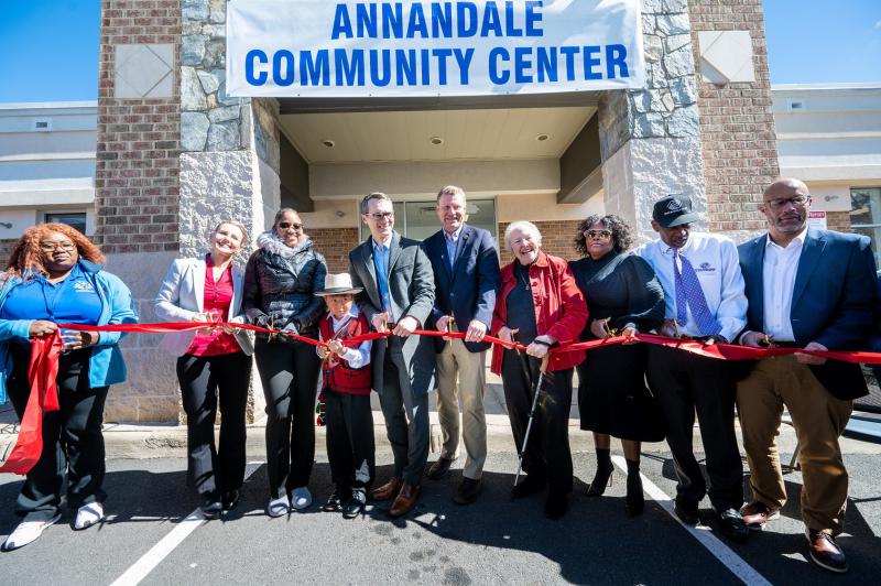Annandale Community Center Ribbon Cutting