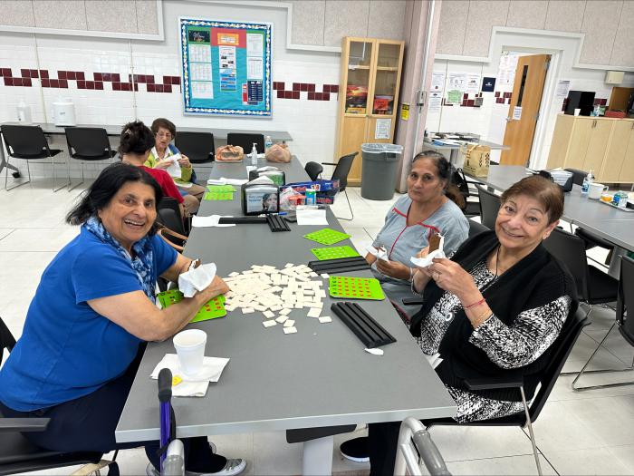 Seniors at Pimmit Hills Senior Center 