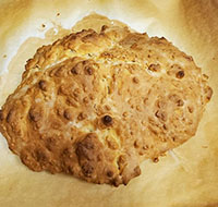 Photo of a loaf of Irish Soda Bread