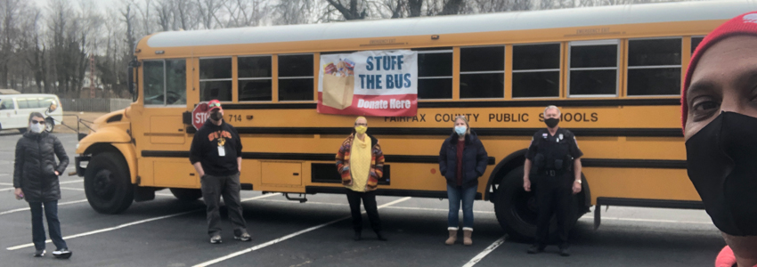 Photos of volunteers at the American Legion donation site on February 6.