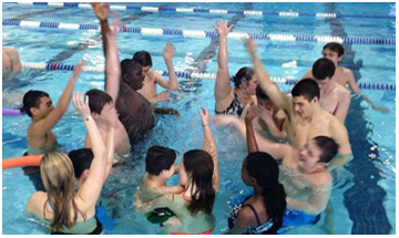 Therapeutic Recreation Camp swimming